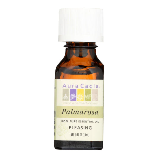 Aura Cacia Palmarosa Essential Oil, 0.5 Fl Oz