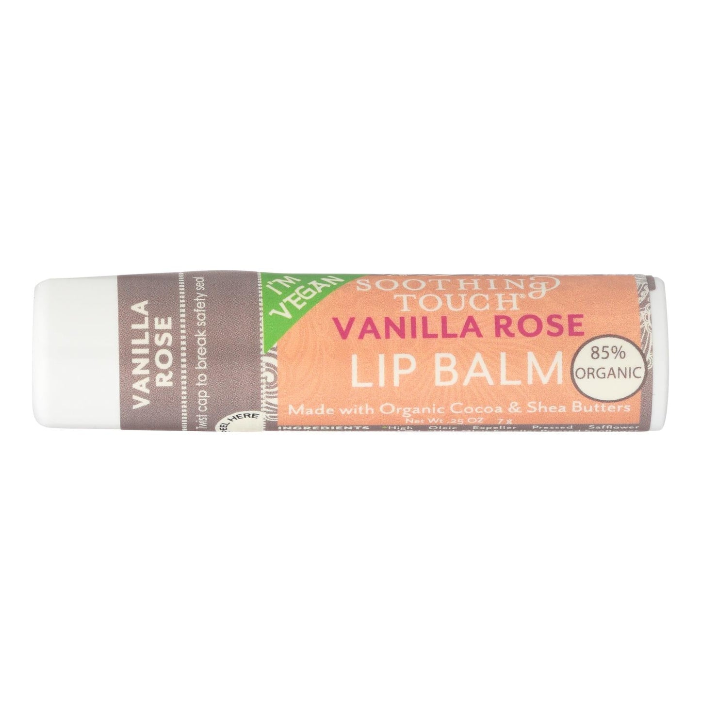 Soothing Touch Vanilla Rose Lip Balm Duo: Nourishing Moisture for Ultra-Soft Lips