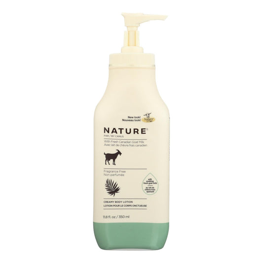 Nature By Canus Fragrance-Free Goat Milk Lotion (11.8 Oz.)