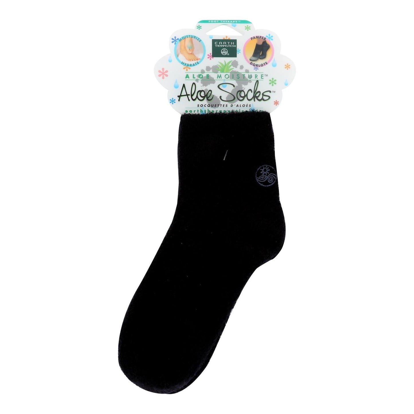 Earth Therapeutics Moisturizing Aloe Socks (1 Pair)