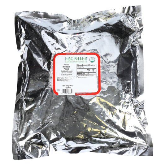 Frontier Organic Whole Dried Hibiscus Petals, 1 lb