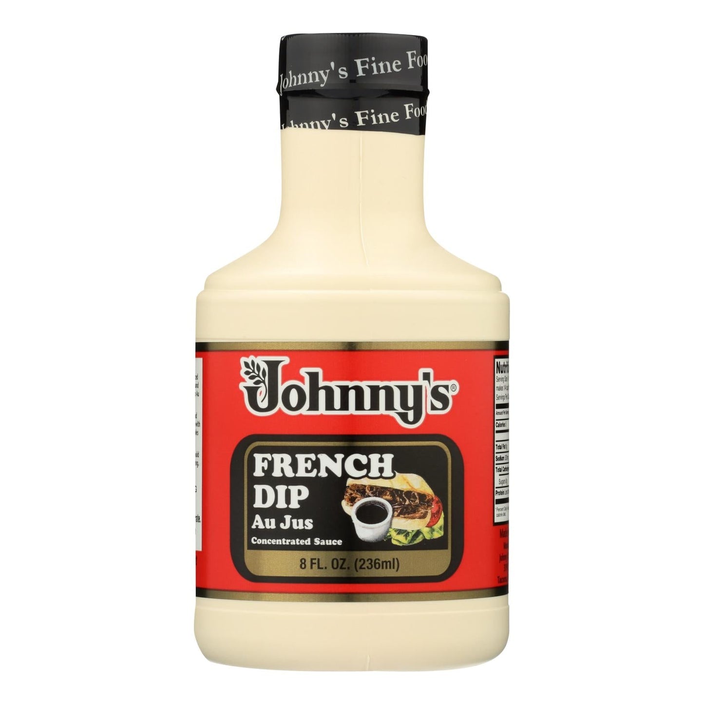 Johnny's French Dip Au Jus Sauce, 8 oz, Case of 6