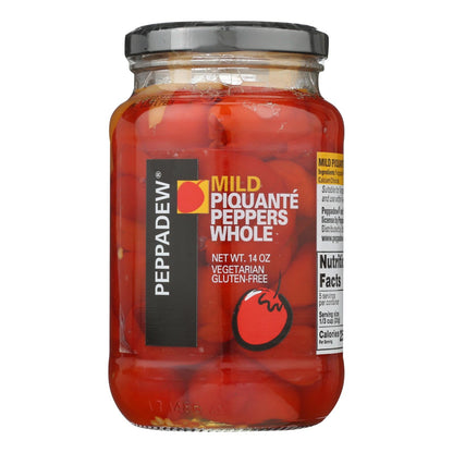 Peppadew Mild Whole Piquante Peppers (Pack of 12 - 14 Oz.)