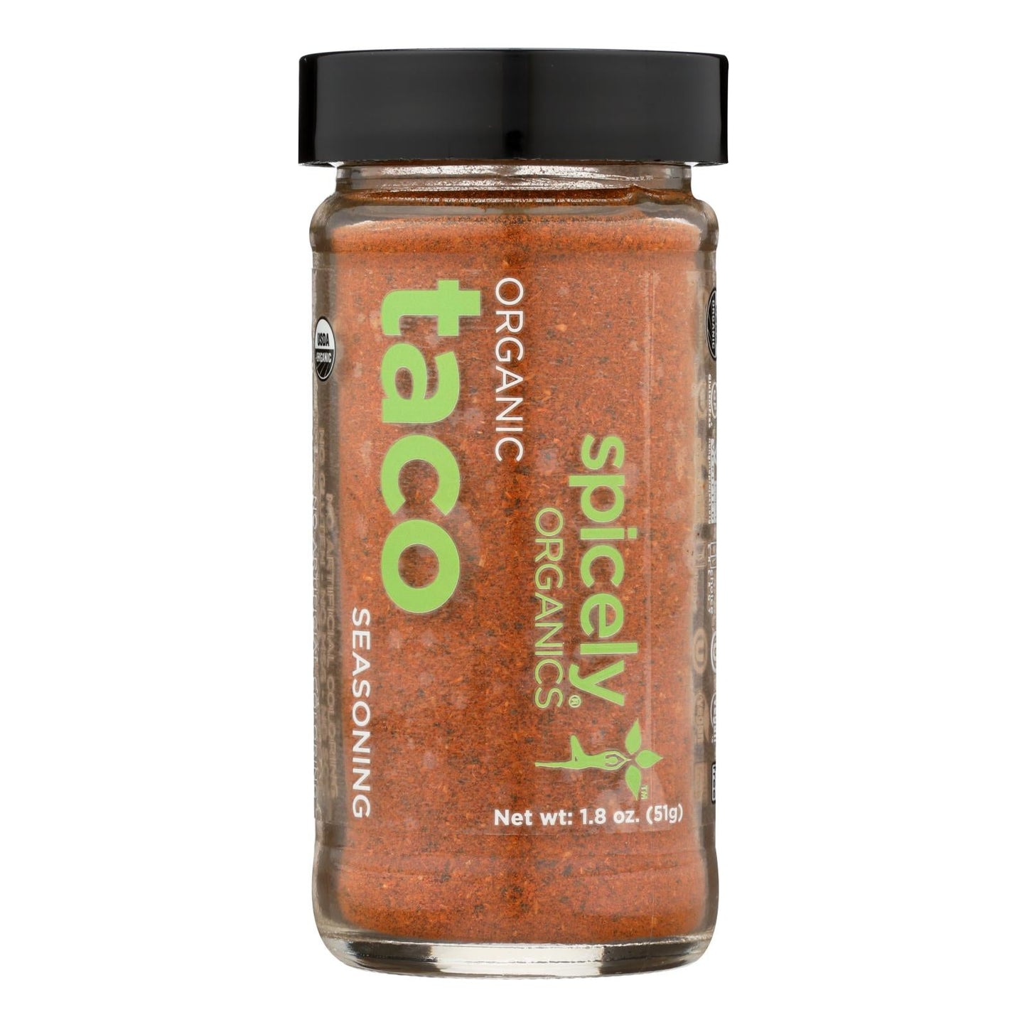 Spicely Organics Organic Taco Seasoning, Pack of 3, 1.8 Oz.