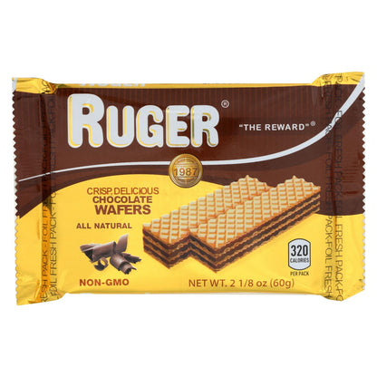Ruger Chocolate Wafer, Case of 12 (2.125 oz Each)