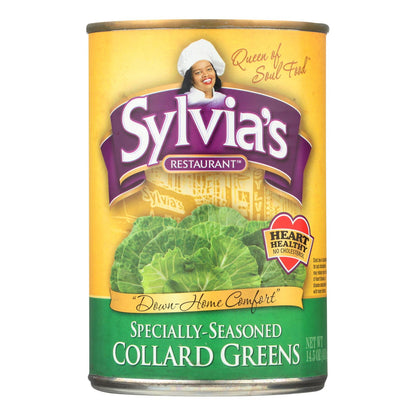 Sylvia's Collard Greens, 14.5 Oz. (Pack of 12)