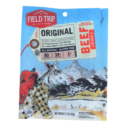 Field Trip Korean BBQ Beef Jerky, Gluten-Free, 2.2 oz, Pack of 9