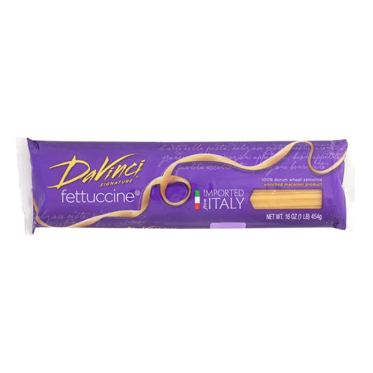 Davinci Premium Fettuccine Pasta, 16 Oz. (Case of 20)