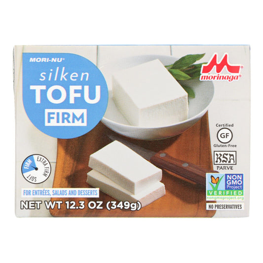 Mori-nu Premium Firm Silken Tofu (Pack of 12) - 12.3 Oz.
