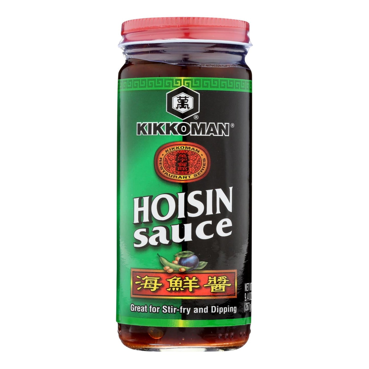 Kikkoman Hoisin Sweet Sauce for Asian Dishes - 9.3 Fl Oz (Pack of 12)