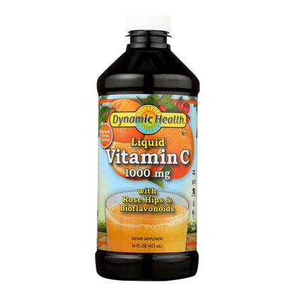 Dynamic Health Premium Liquid Vitamin C, 1000mg, 16 Fl Oz