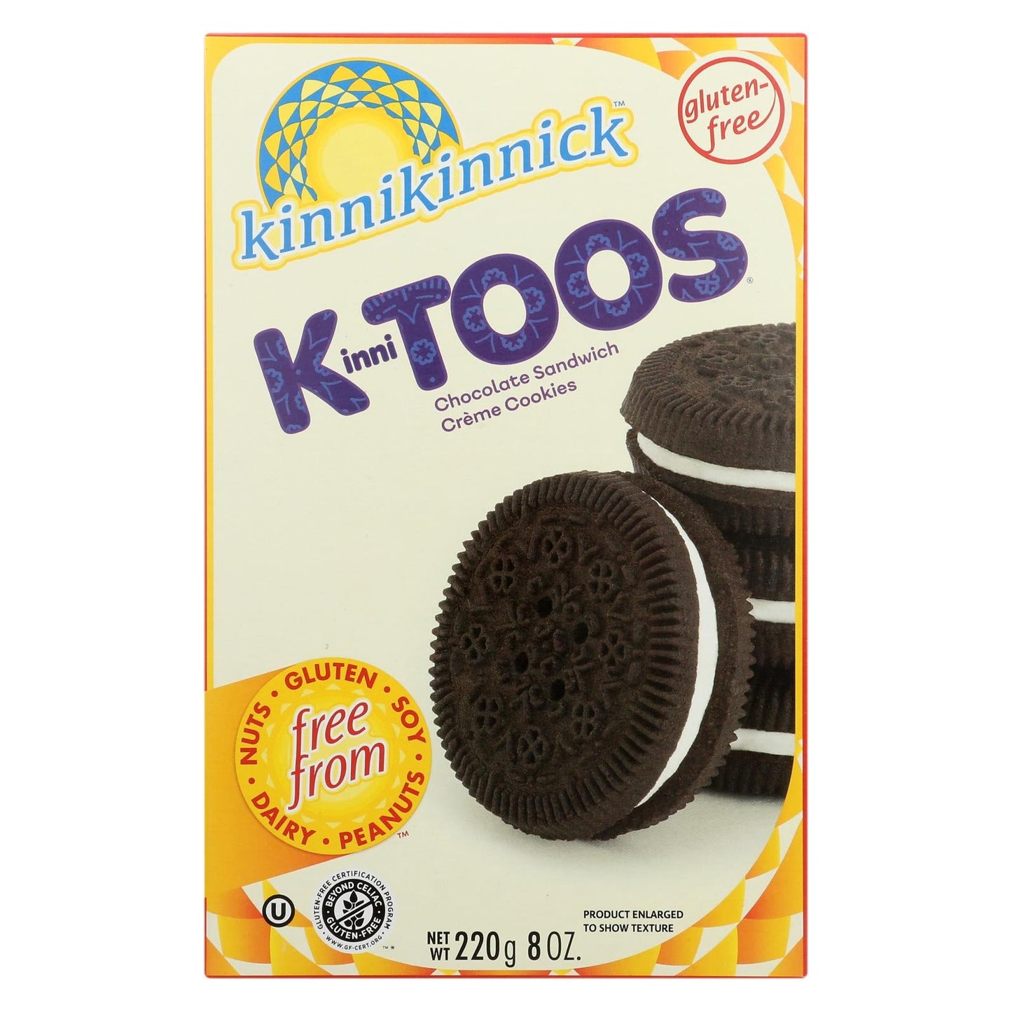 Kinnikinnick Creme Cookie Six Pack - 8 Oz. Each