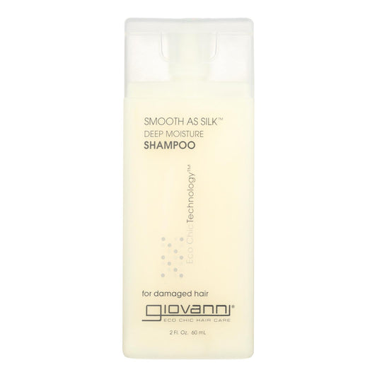 Giovanni Smooth As Silk Deep Moisture Shampoo - 2 Fl Oz, 12 pack