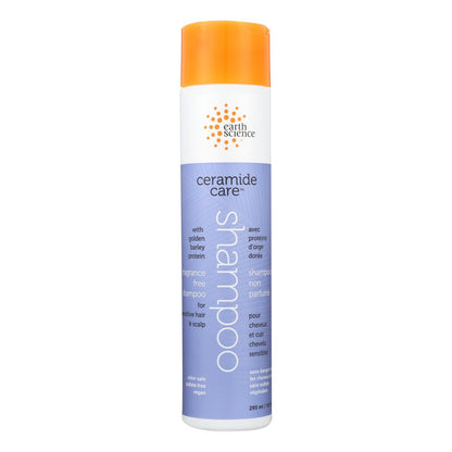 Earth Science Ceramide Care Fragrance-Free Shampoo, 10 Fl Oz
