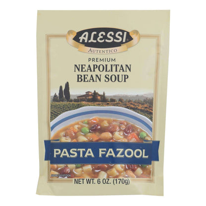 Alessi Neapolitan Bean Soup, Pasta Fazool, 6 oz (Case of 6)