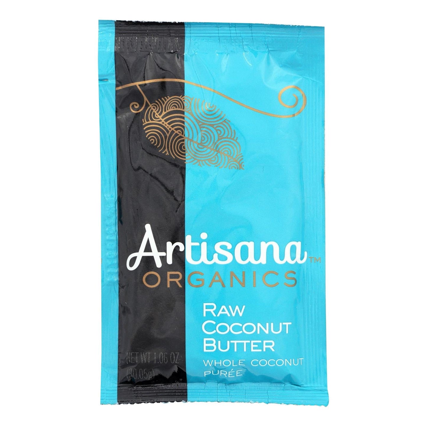 Artisana Raw Organic Coconut Butter Squeeze Packs, 1.06 oz, Case of 10