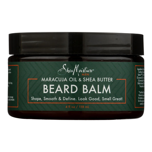 SheaMoisture Maracuja & Shea Beard Balm Strengthens & Conditions (4 Oz)