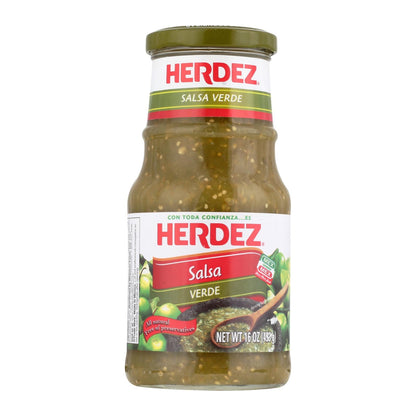 Herdez Salsa Verde, Mild,  16 Oz, Pack of 12
