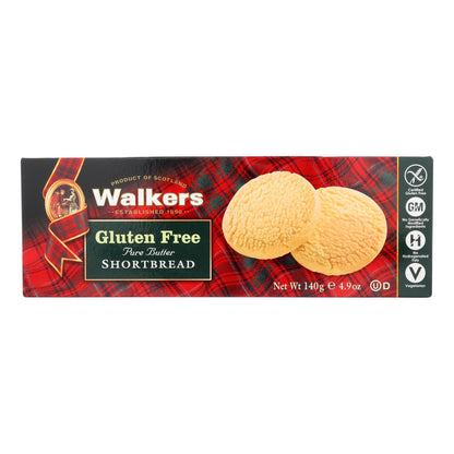 Walkers Shortbread Round Cookies, Case of 6, 4.9 Oz. Each