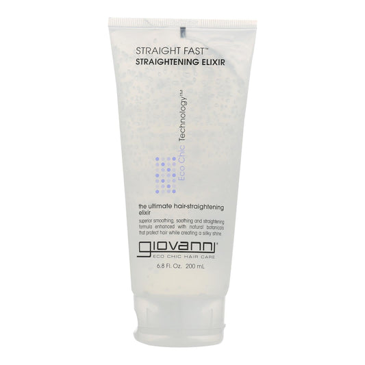 Giovanni Straight Fast Straightening Elixir, 6.8 Fl Oz