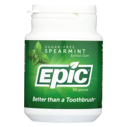 Epic Dental Xylitol Gum - Spearmint (50 Count)