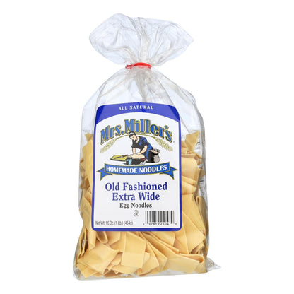 Mrs. Miller's Homemade Extra Wide Egg Noodles, 16 oz, Pack of 6