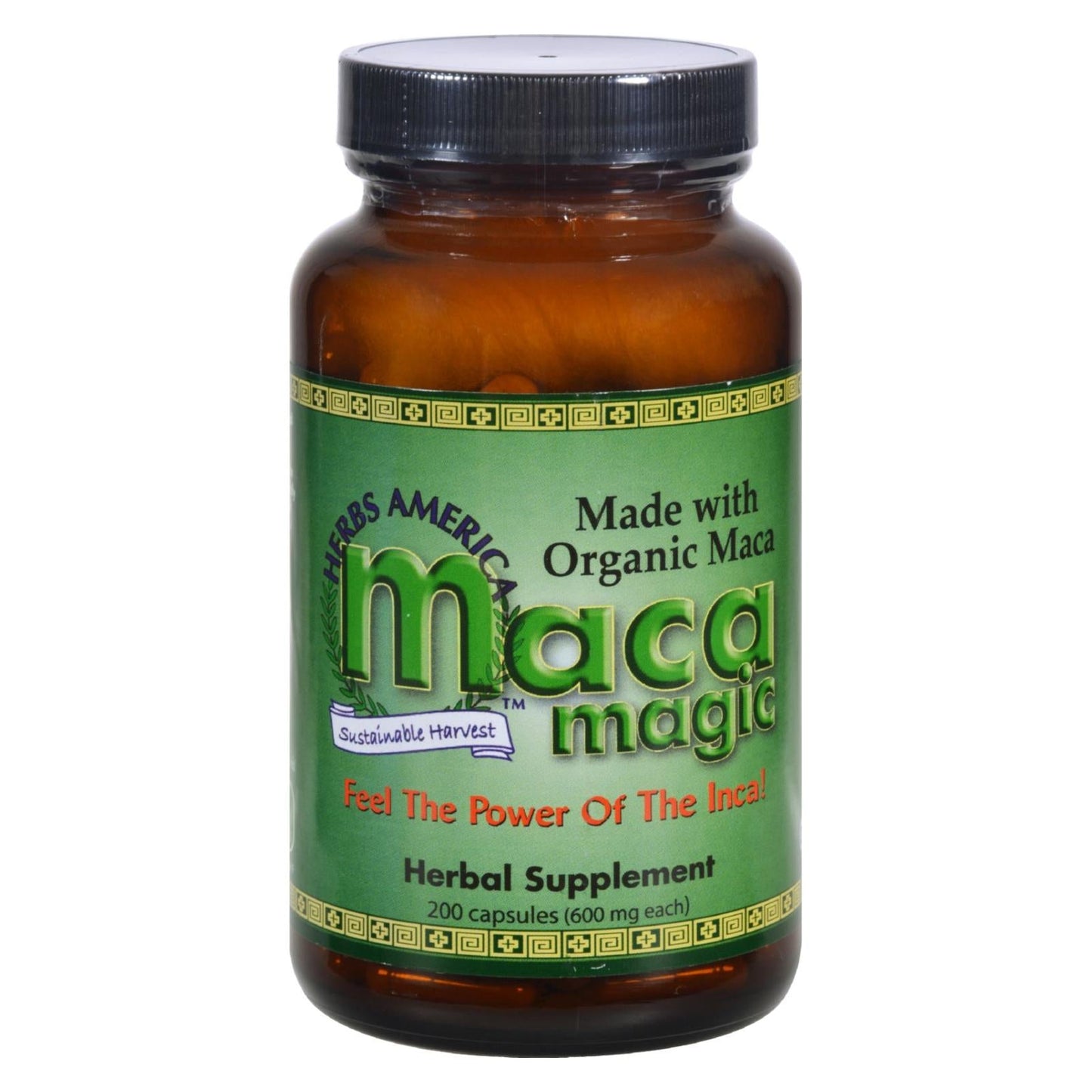 Maca Magic 200 Capsules, Organic