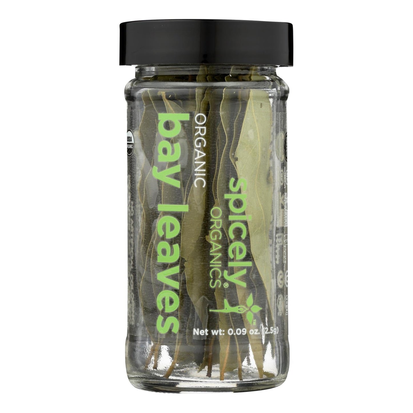 Spicely Organics Organic Bay Leaves, 3-Pack (0.09 Oz.)