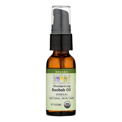 Aura Cacia Pure Baobab Oil, 1 Fl Oz