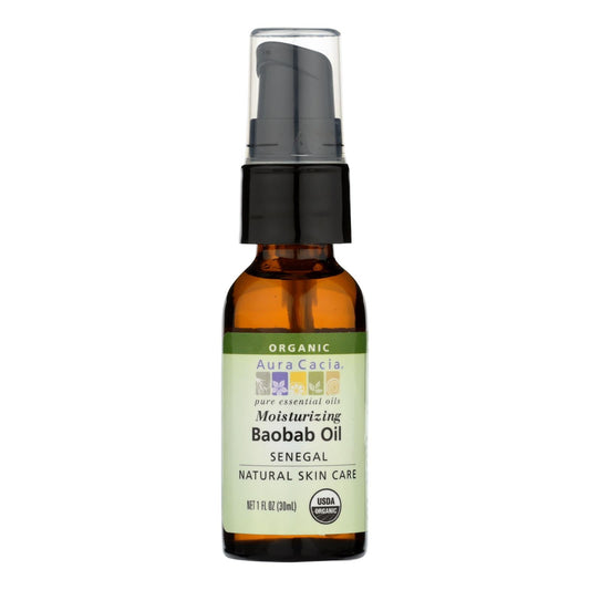 Aura Cacia Pure Baobab Oil, 1 Fl Oz