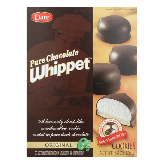 Dare Whippet Pure Chocolate Bars - Original Flavor (Pack of 12) 8.8 Oz.