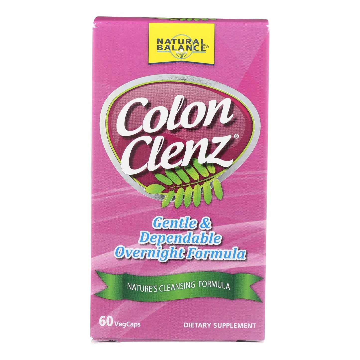 Natural Balance Colon Clenz Vegetable Capsules (Pack of 60)