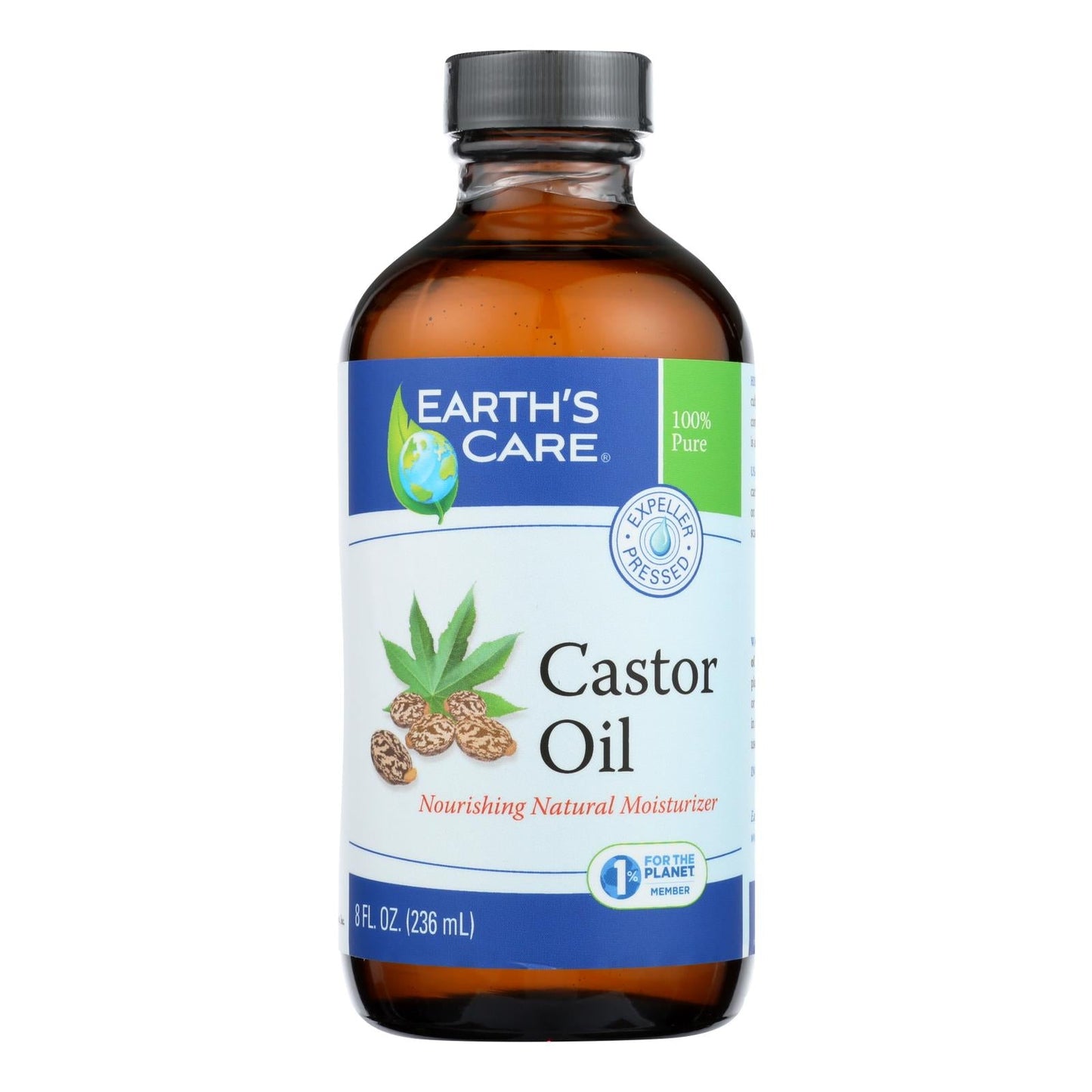 Earth's Care Castor Oil - 8 Fl Oz