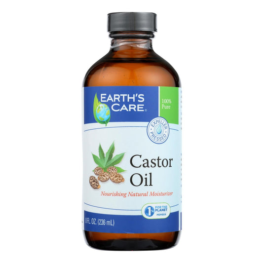 Earth's Care Castor Oil - 8 Fl Oz