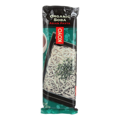 Koyo Organic Soba Noodles: 8 Oz. (12 Pack)