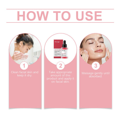 Hoygi Facial Essence, Moisturizing, Brightening And Moisturizing Facial Skin Exfoliating Gentle Cleansing Repair Essence
