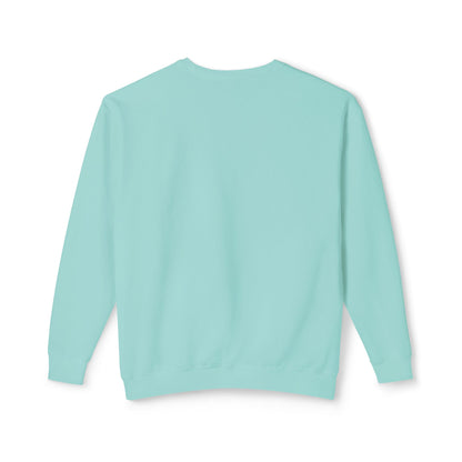 SW-103GRN-24  Unisex Lightweight Crewneck Chalky Mint Color Sweatshirt