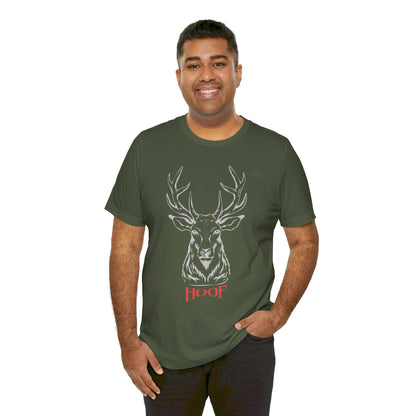 TS-032ML-24 Mule Deer T-Shirt Wildlife Art Mule Deer Design