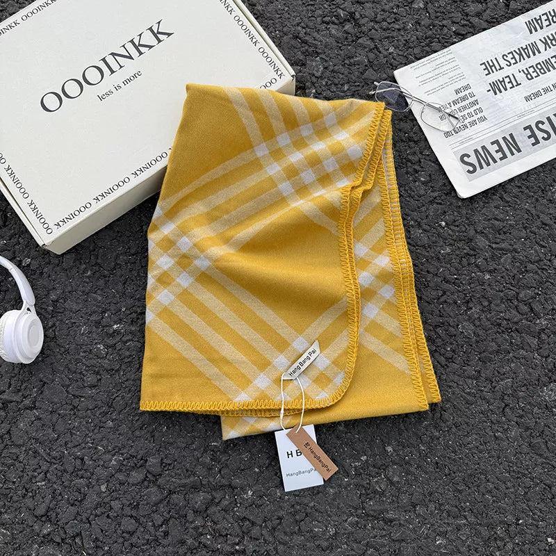 Classic Plaid Scarf