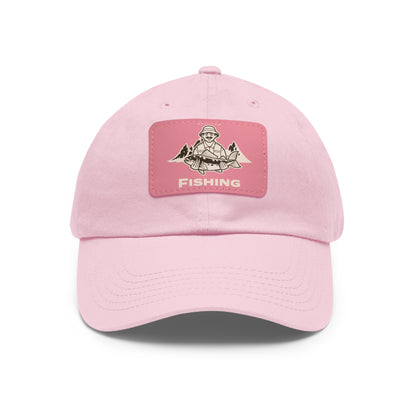 HS-051ML-24 Leather Patch Hat