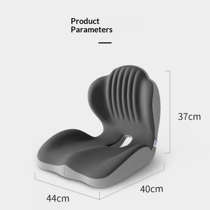 Ergonomic Lumbar Support Seat Cushion - Posture Correcting Memory Foam Chair Pad for Students Office Home Use