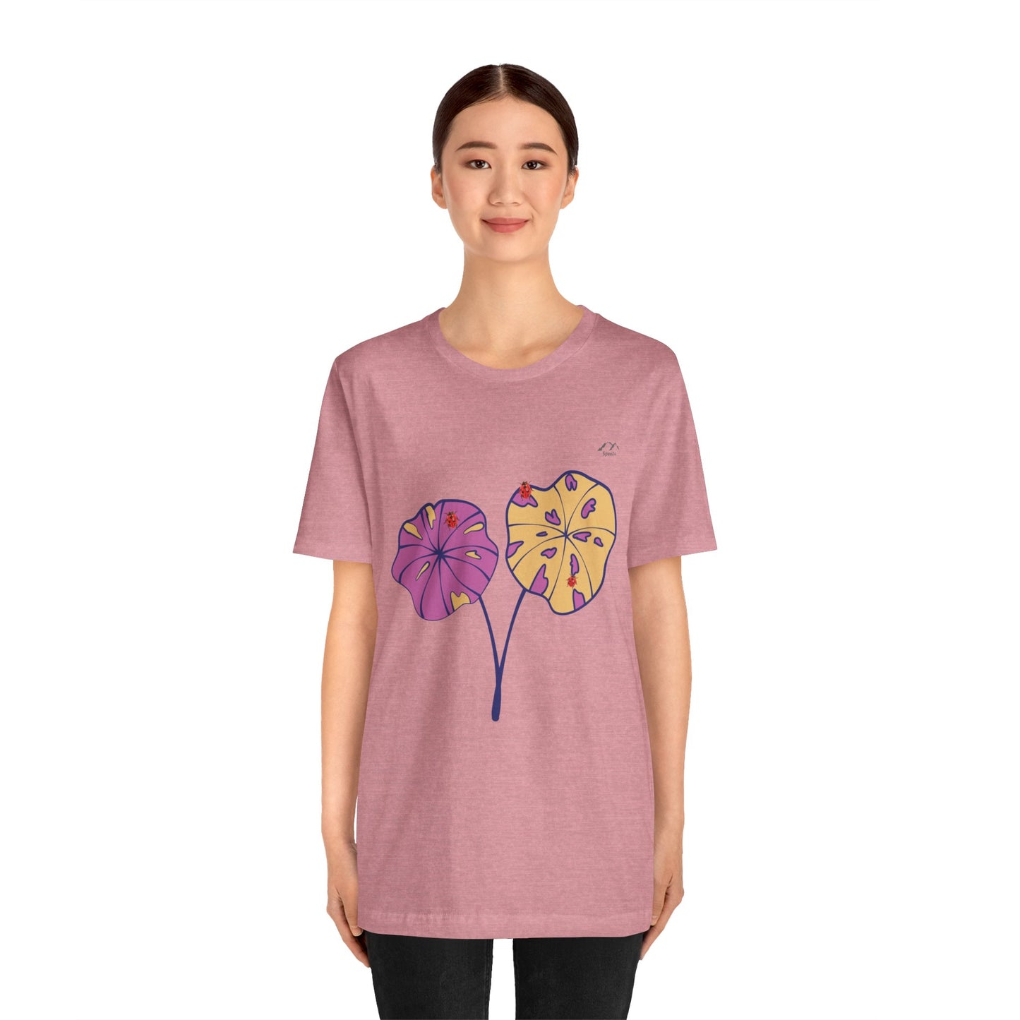 TS-076ML-24 Infested with love art design T Shirt