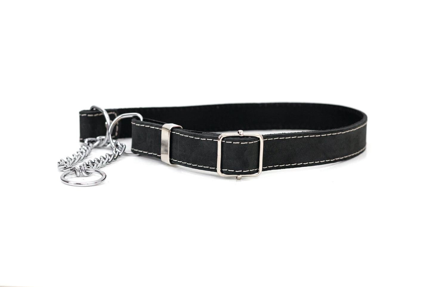 Martingale Leather Dog Collar