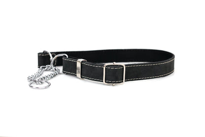 Martingale Leather Dog Collar
