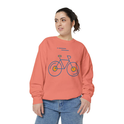 SW-063ML-24 Unisex Warm Garment-Dyed Sweatshirt