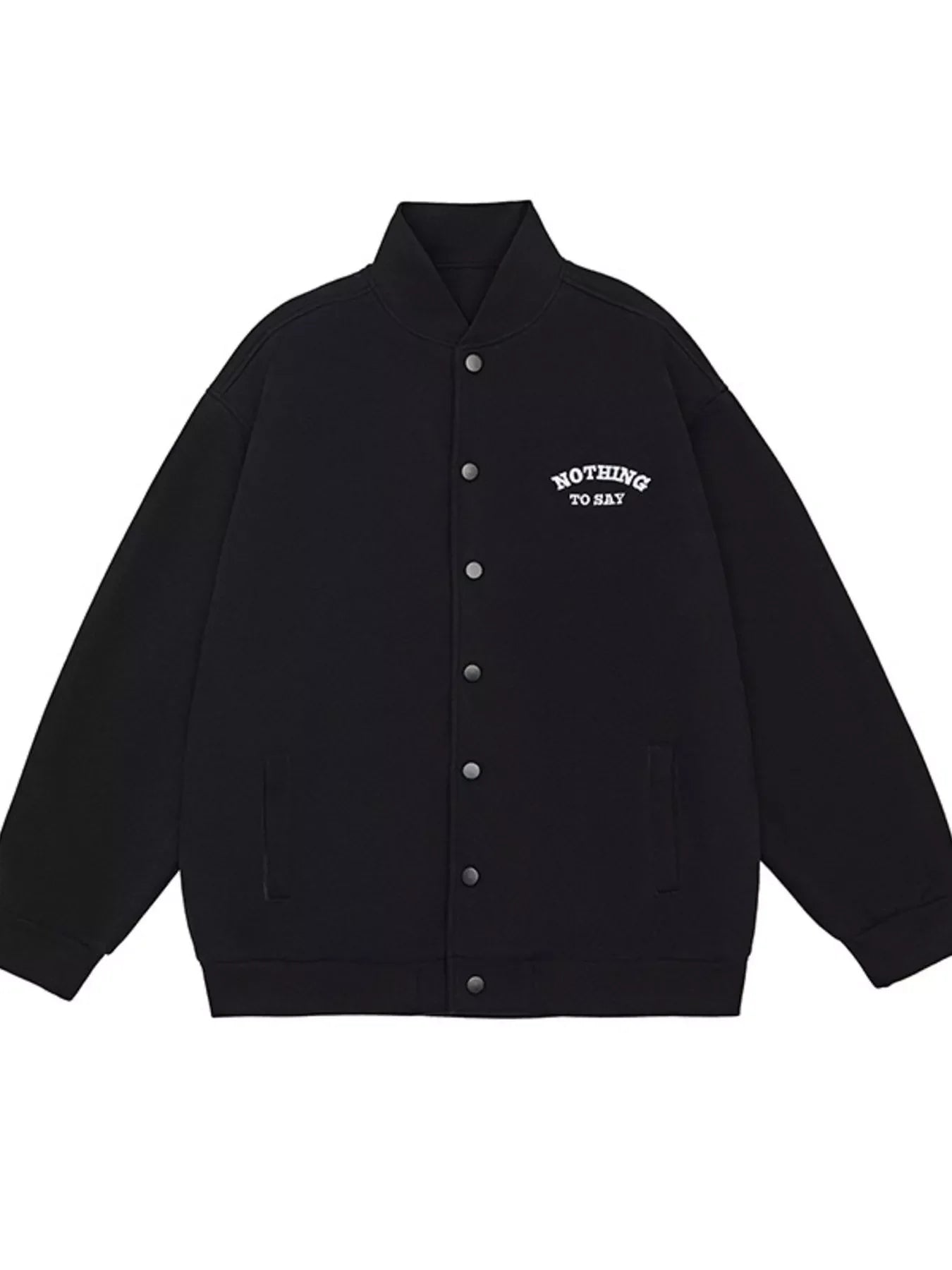 Men's Plus Size Casual Snap Down Jacket