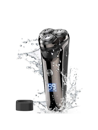 Electric Rotary Shaver with LED Display