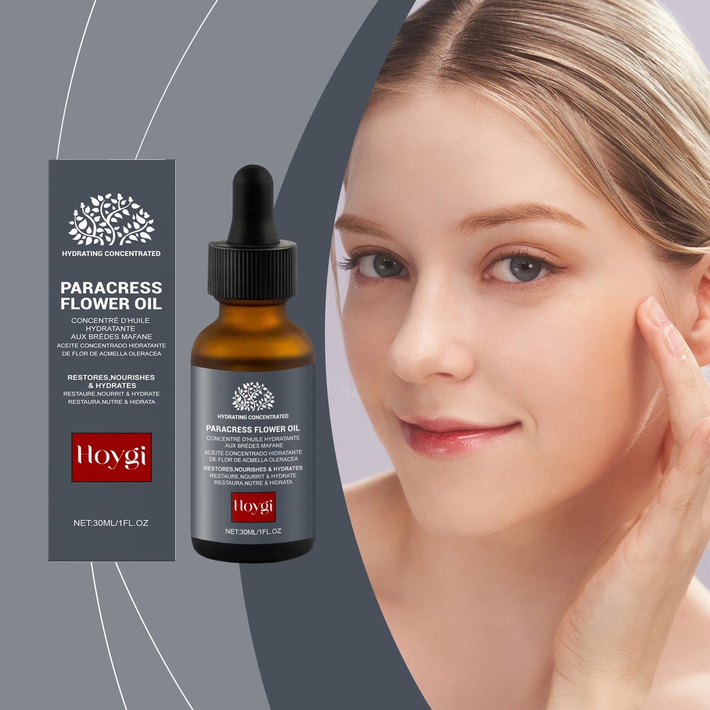 Hoygi Collagen Essence Gently Moisturizes The Facial Skin, Brightening And Radiating A Radiant Glow