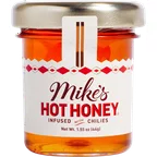 Mike's Hot Honey - Hot Honey Infused with Chili, 12-Pack of 1.55 oz Bottles