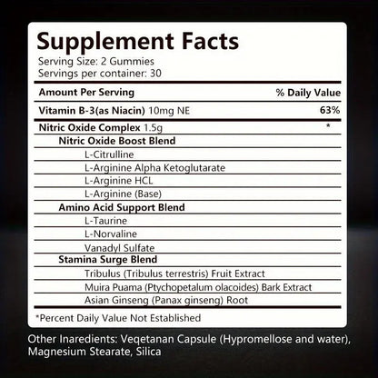 Sinpuyle Endurance Boost Complex Capsules Nitric Oxide Power Formula For Breaking Athletic Limits Healthcare Fitness